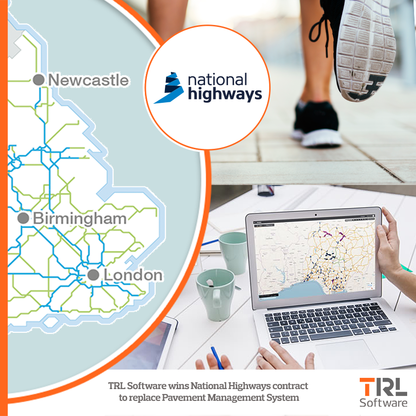TRL Software Wins Key National Highways Contract to Replace Pavement Management System